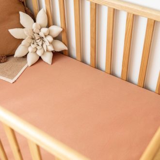 Kiin | Organic Cot Sheet, Blush