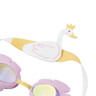 SUNNYLiFE  | Kids Swim Goggles, Princess Swan