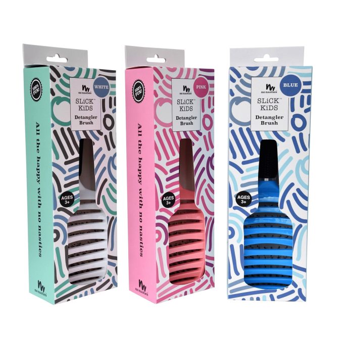 No Nasties | Detangler Brush, Pink - Image 6