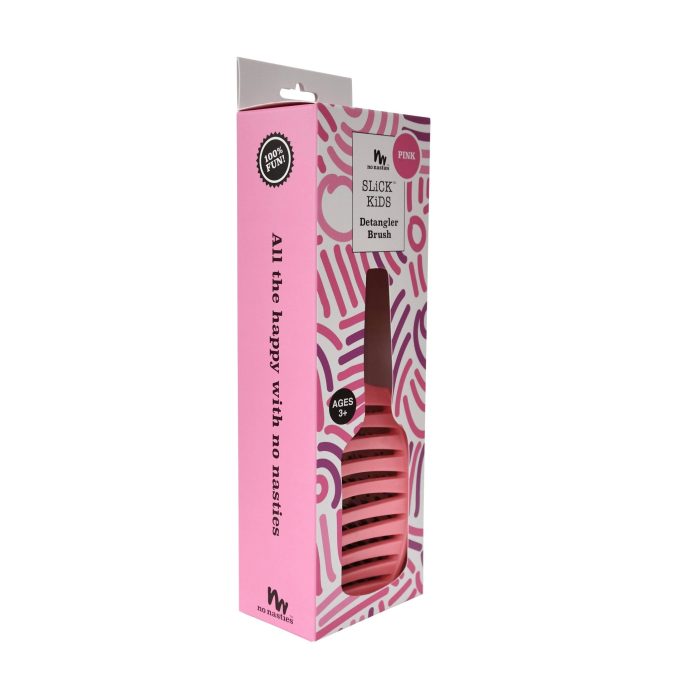 No Nasties | Detangler Brush, Pink - Image 5
