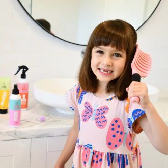 No Nasties | Detangler Brush, Pink