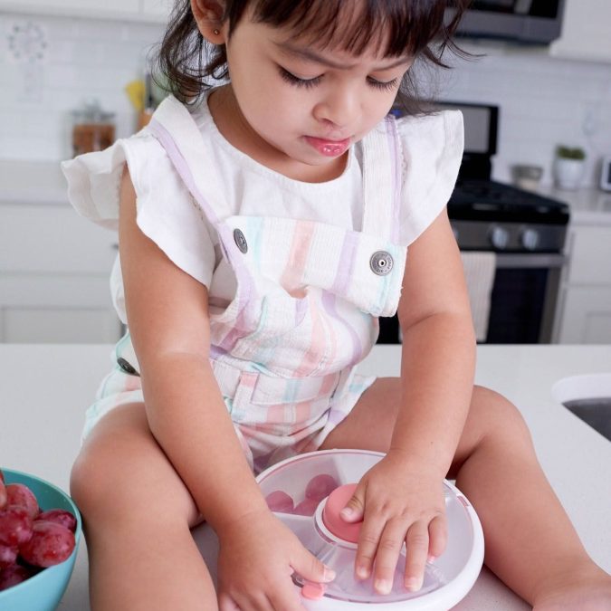 GoBe | Snack Spinner Small, Coral Pink - Image 6