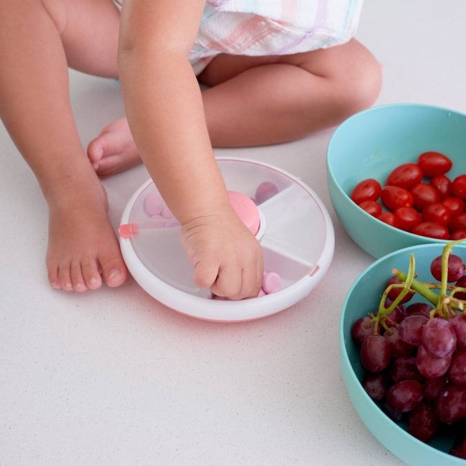 GoBe | Snack Spinner Small, Coral Pink - Image 5