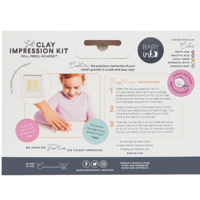 BABYink | Soft Clay Impression Kit - Image 5
