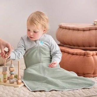 Love to Dream | Sleep Bag Organic 1.0 TOG, Olive