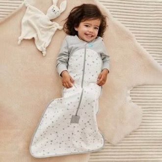 Love to Dream | Sleep Bag Organic 1.0 TOG, Stellar White