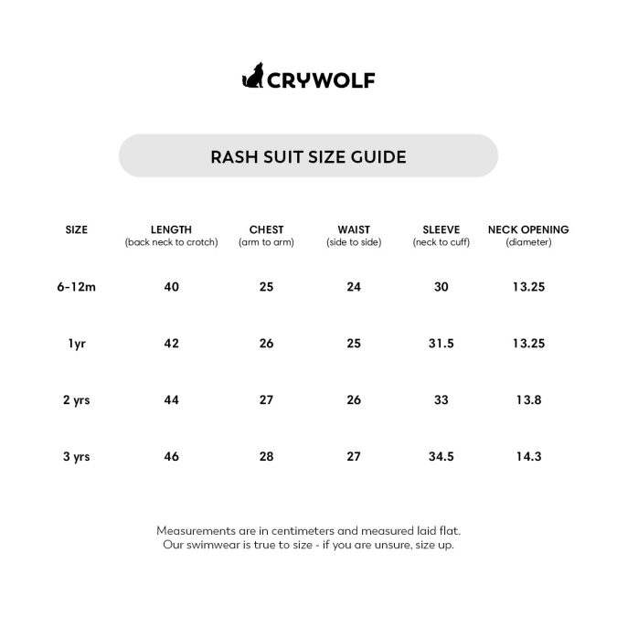 CRYWOLF | Long Sleeve Rash Suit, Flower Market - Image 7