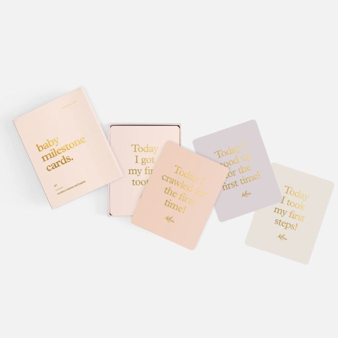 Fox & Fallow | Baby Milestone Cards, Cream - Image 6