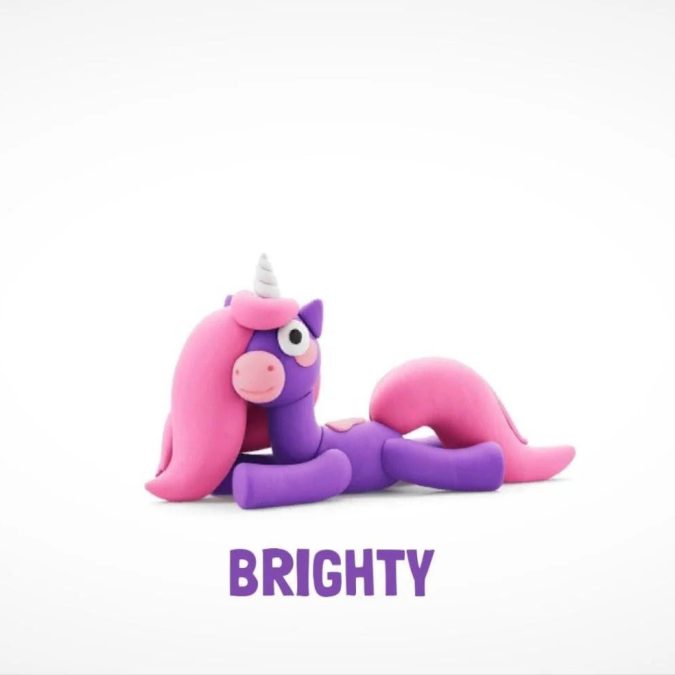 HEY CLAY | Rainbow Unicorns, Brighty - Image 3