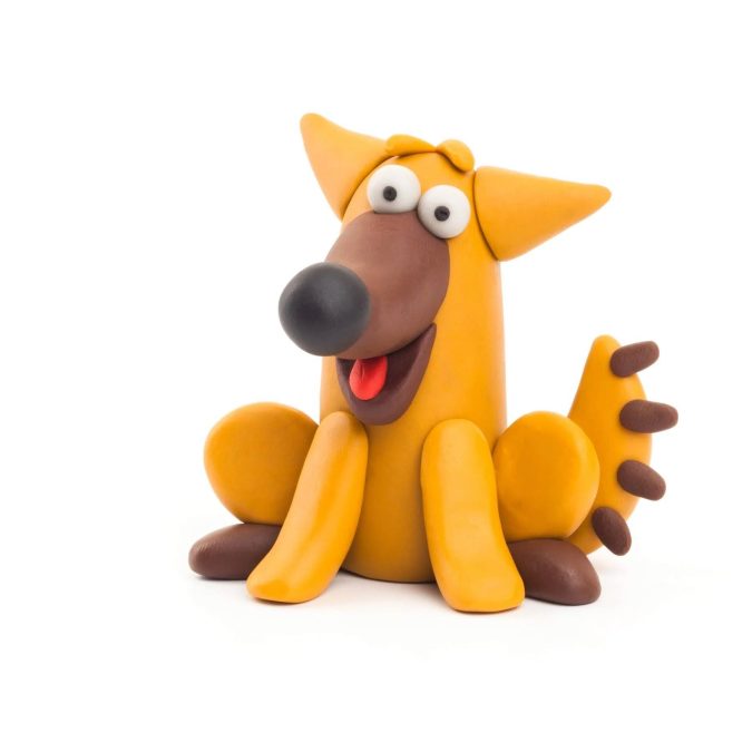 HEY CLAY | Animals Set, Dog, Sheep and Cow - Image 4