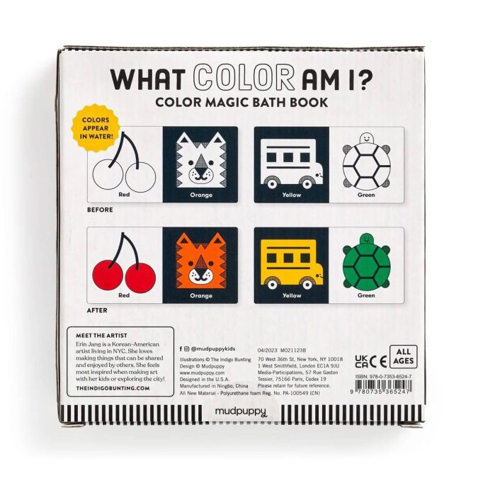 Mudpuppy | Colour Magic Bath Book, What Colour Am I? - Image 5