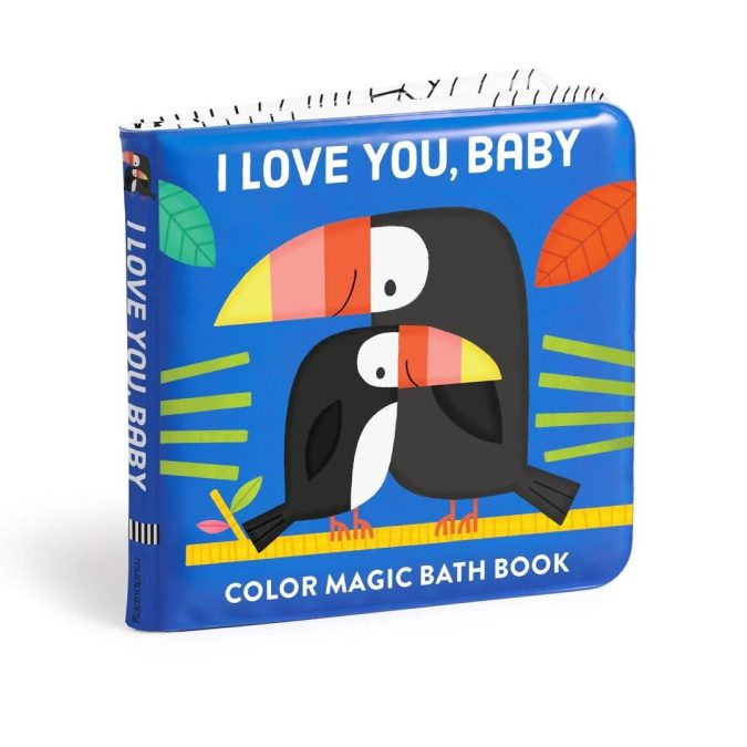 Mudpuppy | Colour Magic Bath Book, I Love You Baby - Image 5