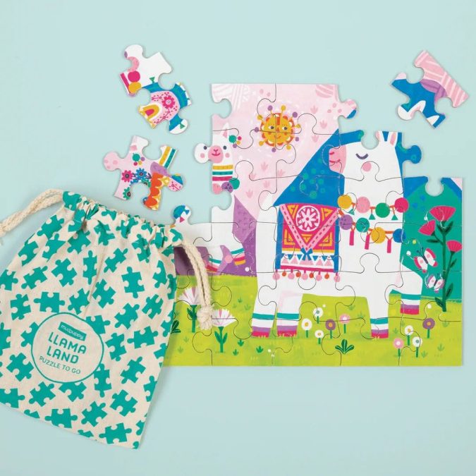 Mudpuppy | Puzzle To Go, Llama Land - Image 3