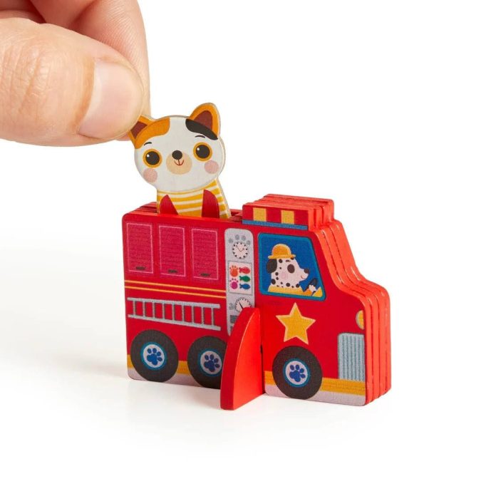 Mudpuppy | Board Game, Fire Engine Rescue - Image 5