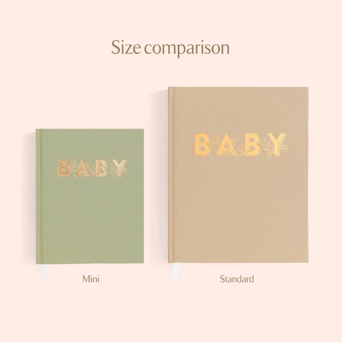 Fox & Fallow | Mini Baby Book, Sage - Image 5