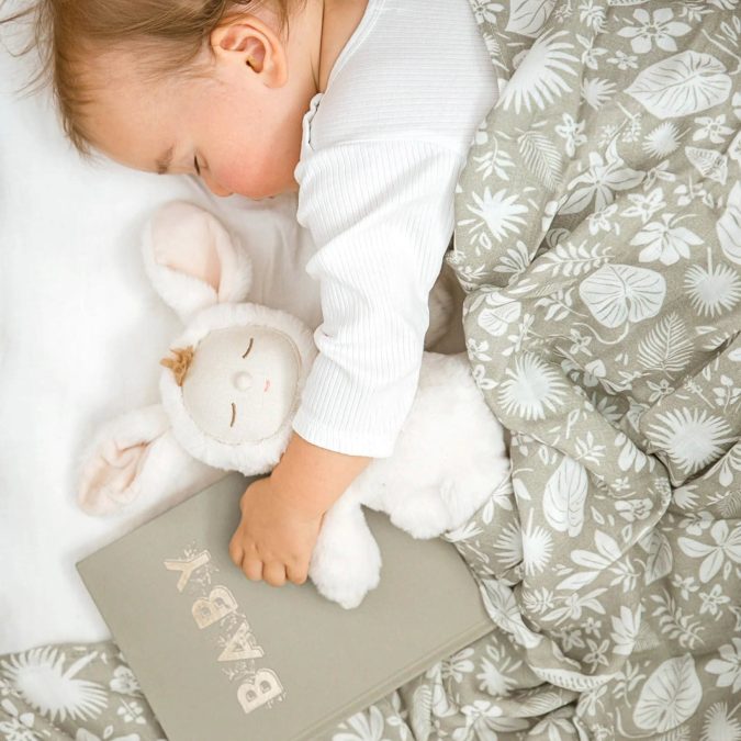 Fox & Fallow | Mini Baby Book, Sage - Image 3