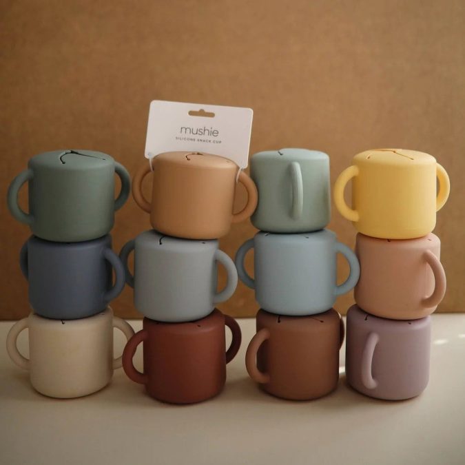 Mushie | Snack Cup, Woodchuck - Image 4