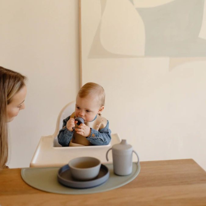 Mushie | Silicone Suction Plate, Tradewinds - Image 4