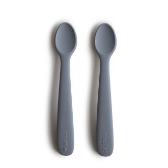Mushie | Silicone Spoon, Tradewinds (Set of 2)