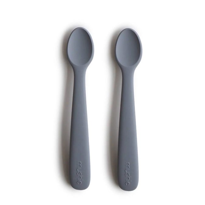 Mushie | Silicone Spoon, Tradewinds (Set of 2)