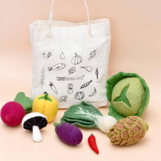 Tara Treasures | Felt Food Groups, Vegetables