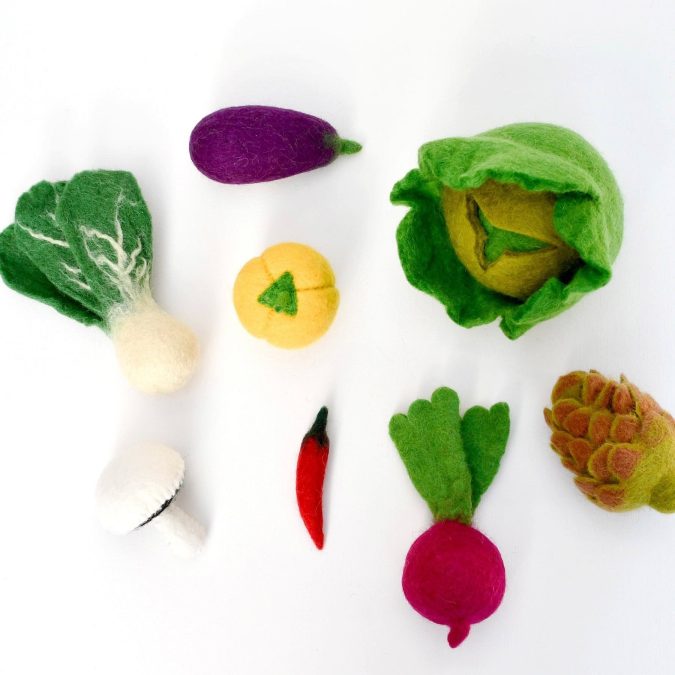Tara Treasures | Felt Food Groups, Vegetables - Image 2