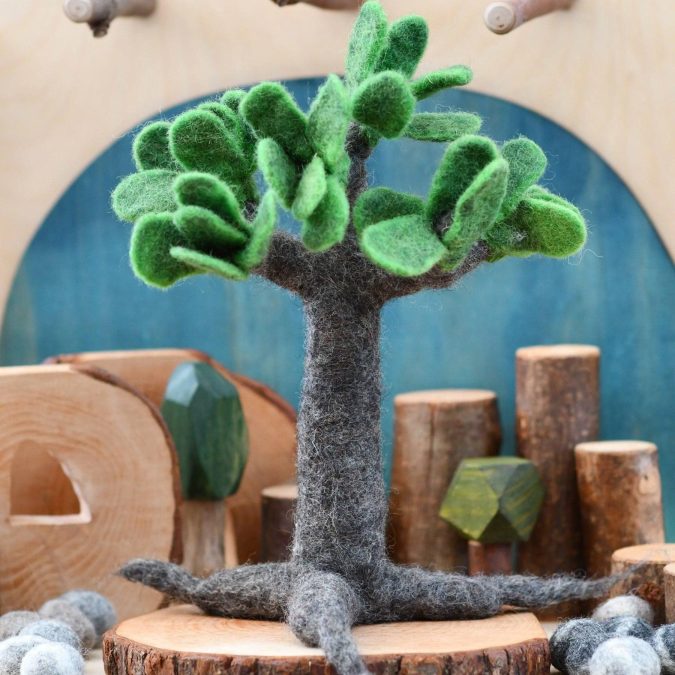 Tara Treasures | Felt Play Toys, Seasonal Tree Summer - Image 3