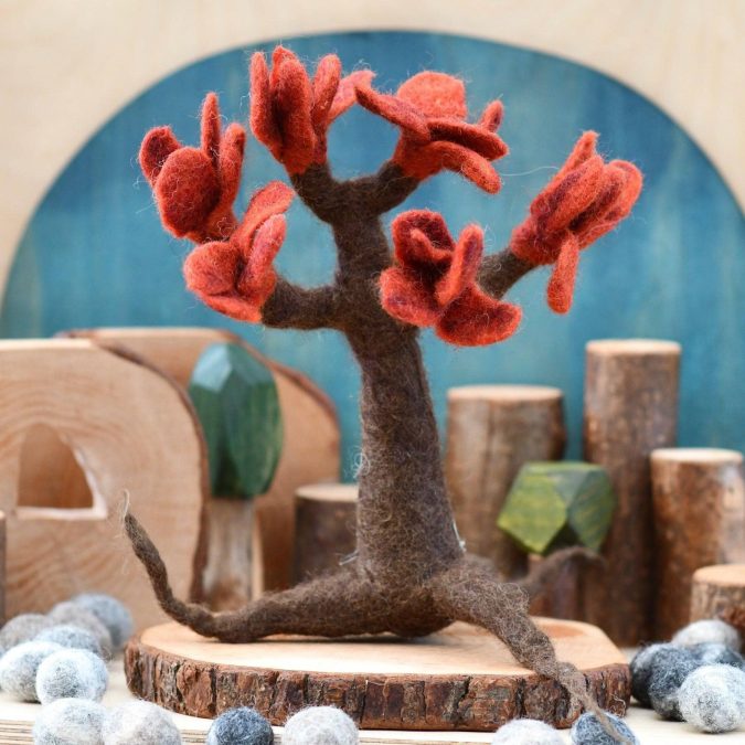 Tara Treasures | Felt Play Toys, Seasonal Tree Autumn - Image 3
