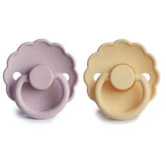 FRIGG | Daisy Pacifier - Lilac & Daffodil, Size 2