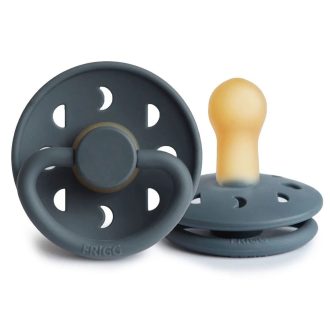FRIGG | Moon Phase Pacifier - Slate, Size 2