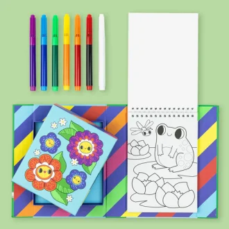 Tiger Tribe | Colouring Set, Garden Friends (Colour Change)