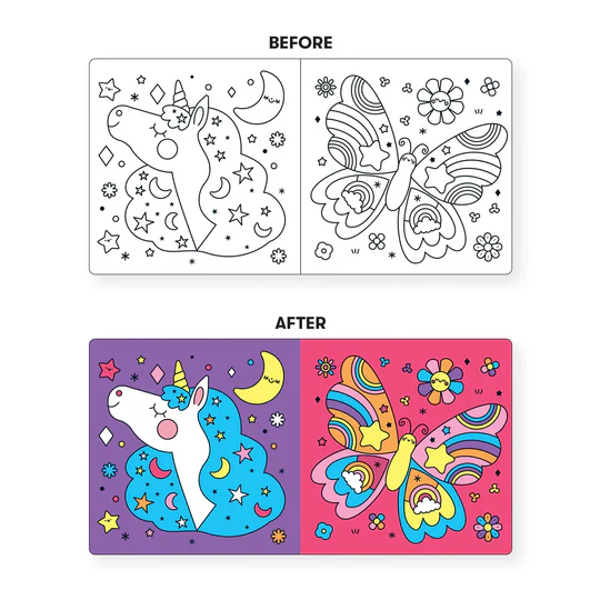 Mudpuppy | Colour Magic Bath Book, Unicorn Dreams - Image 3