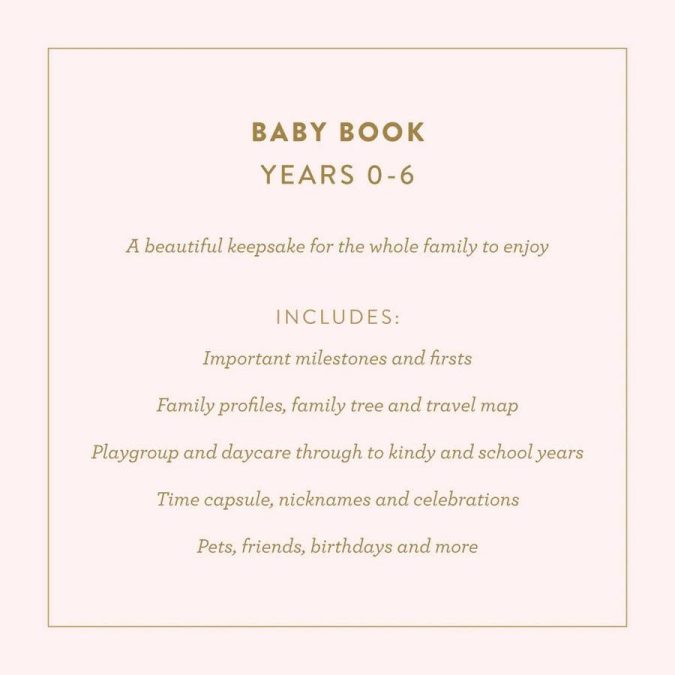 Fox & Fallow | Mini Baby Book, Lilac - Image 8