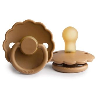 FRIGG | Daisy Pacifier - Cappuccino, Size 1