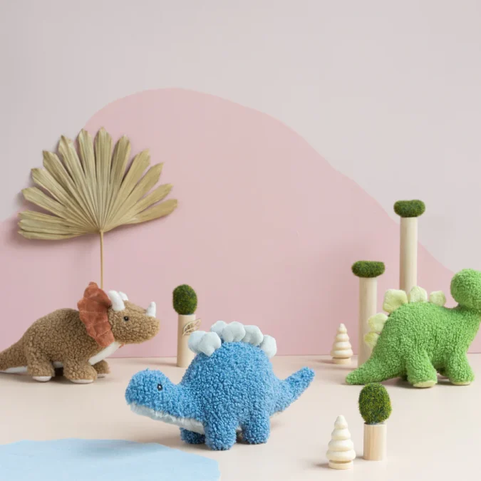 Nana Huchy | Baby Stu the Stegosaurus, Blue - Image 3