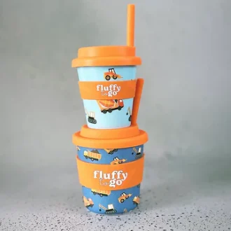 Fluffy To Go | All About Construction Hot Choccy Cup