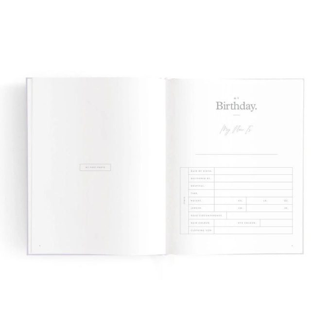 Fox & Fallow | Mini Baby Book, Lilac - Image 11