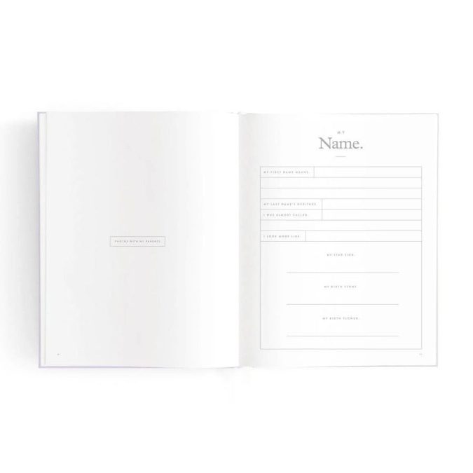 Fox & Fallow | Mini Baby Book, Lilac - Image 12
