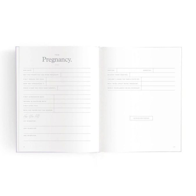 Fox & Fallow | Mini Baby Book, Lilac - Image 14