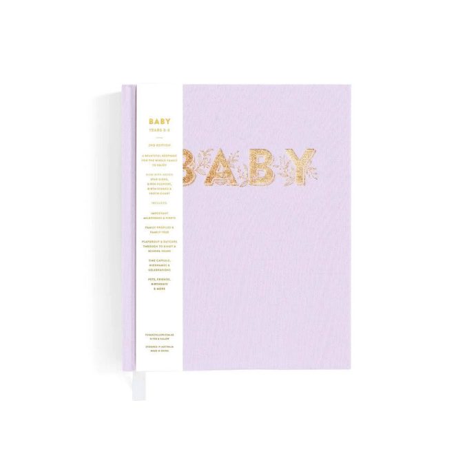 Fox & Fallow | Mini Baby Book, Lilac - Image 7