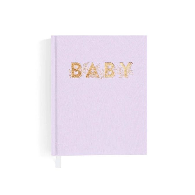 Fox & Fallow | Mini Baby Book, Lilac