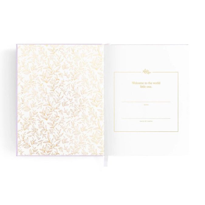 Fox & Fallow | Mini Baby Book, Lilac - Image 9