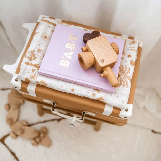 Fox & Fallow | Mini Baby Book, Lilac - Image 5