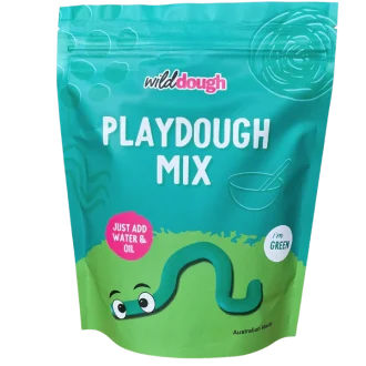 Wild Dough | Playdough Mix, Green