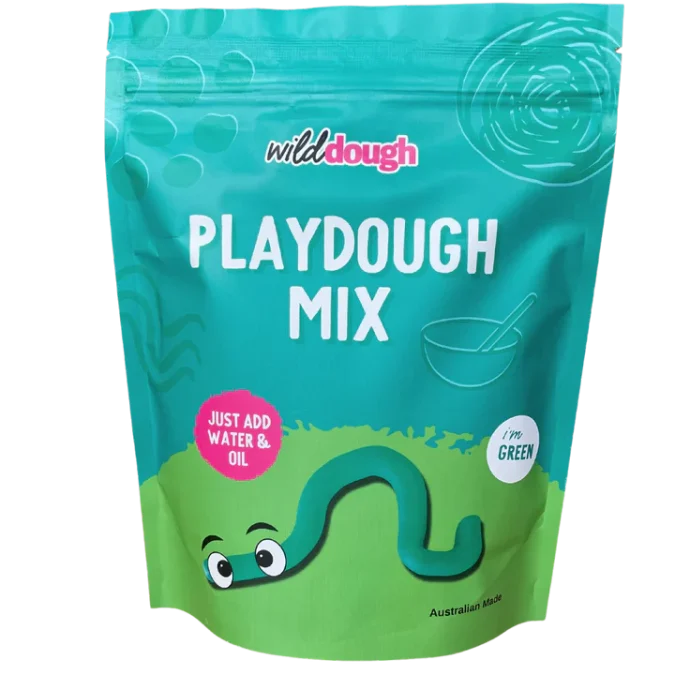 Wild Dough | Playdough Mix, Green
