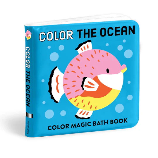 Mudpuppy | Colour Magic Bath Book, Colour the Ocean - Image 4