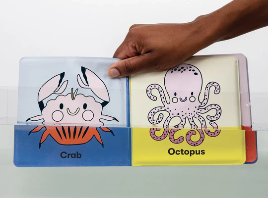 Mudpuppy | Colour Magic Bath Book, Colour the Ocean - Image 3