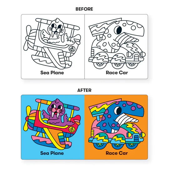 Mudpuppy | Colour Magic Bath Book, Marine Life On the Move - Image 4