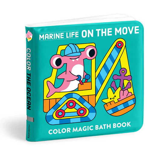 Mudpuppy | Colour Magic Bath Book, Marine Life On the Move - Image 5