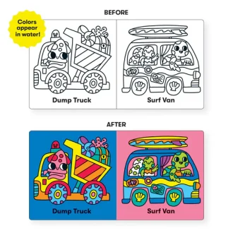 Mudpuppy | Colour Magic Bath Book, Marine Life On the Move